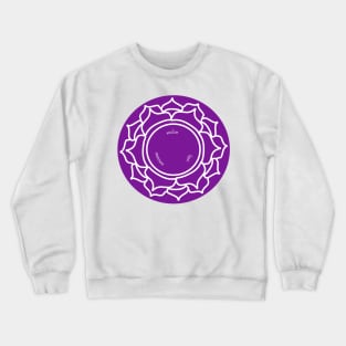 Crown Chakra - gateway to enlightenment Crewneck Sweatshirt